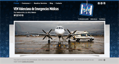 Desktop Screenshot of emergencias-medicas-valencia.es