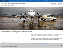 Tablet Screenshot of emergencias-medicas-valencia.es